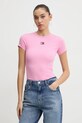Tričko Tommy Jeans ružová DW0DW20463