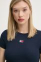 Футболка Tommy Jeans темно-синій DW0DW20463