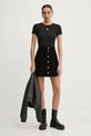 Футболка Tommy Jeans DW0DW20463 чорний SS25