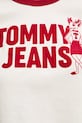 Tommy Jeans tricou din bumbac DW0DW20561 alb