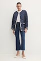 Памучна тениска Elisabetta Franchi MA01651E2 бял SS25