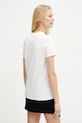 Oblečenie Bavlnené tričko Elisabetta Franchi MA02951E2 biela