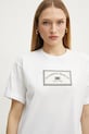 Elisabetta Franchi t-shirt bawełniany biały MA03551E2