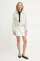 Свитер с примесью шелка Elisabetta Franchi MK63B51E2 чёрный SS25