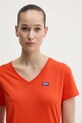 Bavlnené tričko Hugo Blue oranžová 50513667