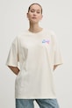 Îmbrăcăminte Hugo Blue tricou din bumbac 50533976 bej