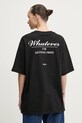 Îmbrăcăminte Hugo Blue tricou din bumbac 50533976 negru