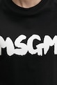 MSGM tricou din bumbac 3841MDM100.257002 negru