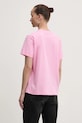 Odzież MSGM t-shirt bawełniany 3841MDM92.257002 różowy