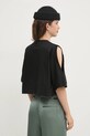 Odzież HUGO t-shirt bawełniany 50530453 czarny