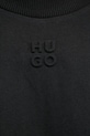 Bavlněné tričko HUGO 50530453 černá