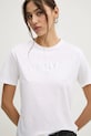 HUGO t-shirt bawełniany biały 50535491