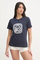 Vilebrequin tricou din bumbac LAORA AORAP9I3 bleumarin SS25