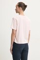 Одежда Хлопковая футболка Guess Jeans W5RI41.K8HM0 розовый