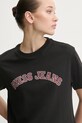 Guess Jeans tricou din bumbac negru W5RI41.K8HM0