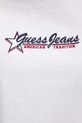 Хлопковая футболка Guess Jeans W5RI48.K8HM0 белый