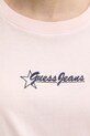 Бавовняна футболка Guess Jeans W5RI48.K8HM0 рожевий