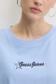 Guess Jeans t-shirt bawełniany W5RI48.K8HM0 niebieski