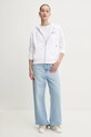 Guess Jeans tricou W5RI52.J1314 alb SS25