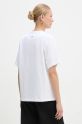 Îmbrăcăminte Victoria Beckham tricou din bumbac 1125JTS006357A alb