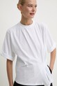 Victoria Beckham t-shirt bawełniany biały 1125JTS006052A