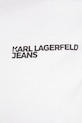 Karl Lagerfeld Jeans t-shirt bawełniany A1W17004 biały