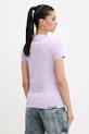 Oblečení Bavlněné tričko Karl Lagerfeld Jeans A1W17004 fialová