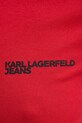 Pamučna majica Karl Lagerfeld Jeans A1W17004 crvena