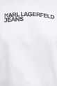 Бавовняна футболка Karl Lagerfeld Jeans A1W17005 білий