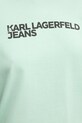 Karl Lagerfeld Jeans tricou din bumbac A1W17005 verde