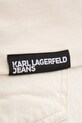 Karl Lagerfeld Jeans t-shirt damski bawełniany beżowy A1W17005