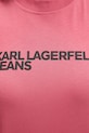 Bavlněné tričko Karl Lagerfeld Jeans A1W17005 oranžová
