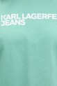 Karl Lagerfeld Jeans t-shirt bawełniany A1W17005 zielony