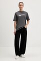 Karl Lagerfeld Jeans t-shirt in cotone A1W17005 grigio AW25