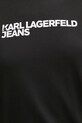 Karl Lagerfeld Jeans t-shirt bawełniany A1W17005 czarny