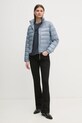 Хлопковая футболка Tommy Hilfiger WW0WW43897 голубой SS25