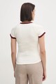 Одяг Бавовняна футболка Tommy Hilfiger WW0WW43898 бежевий
