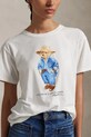 Bavlnené tričko Polo Ralph Lauren biela 211959104