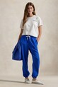 Oblečení Bavlněné tričko Polo Ralph Lauren 211959114 bílá