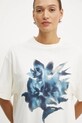 Boss Orange tricou din bumbac bej 50534814