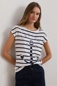 Lauren Ralph Lauren tricou print alb 200957677