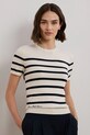 Tričko Lauren Ralph Lauren slim béžová 200961688