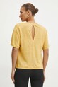Одежда Льняная футболка Pinko 104952.A2GA жёлтый