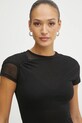 Pinko t-shirt czarny 104654.A2CL