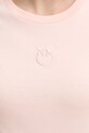 Bavlněné tričko Pinko 100355.A2HN růžová