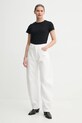 Хлопковая футболка Pinko 100355.A2HN чёрный SS25