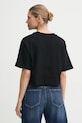 Oblečení Bavlněné tričko Pinko 104882.A2HN černá