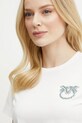 Памучна тениска Pinko бял 103320.A2G7