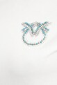 Памучна тениска Pinko 103320.A2G7 бял