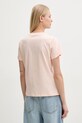 Ρούχα Βαμβακερό μπλουζάκι Pinko 100535.A2G7 μπεζ